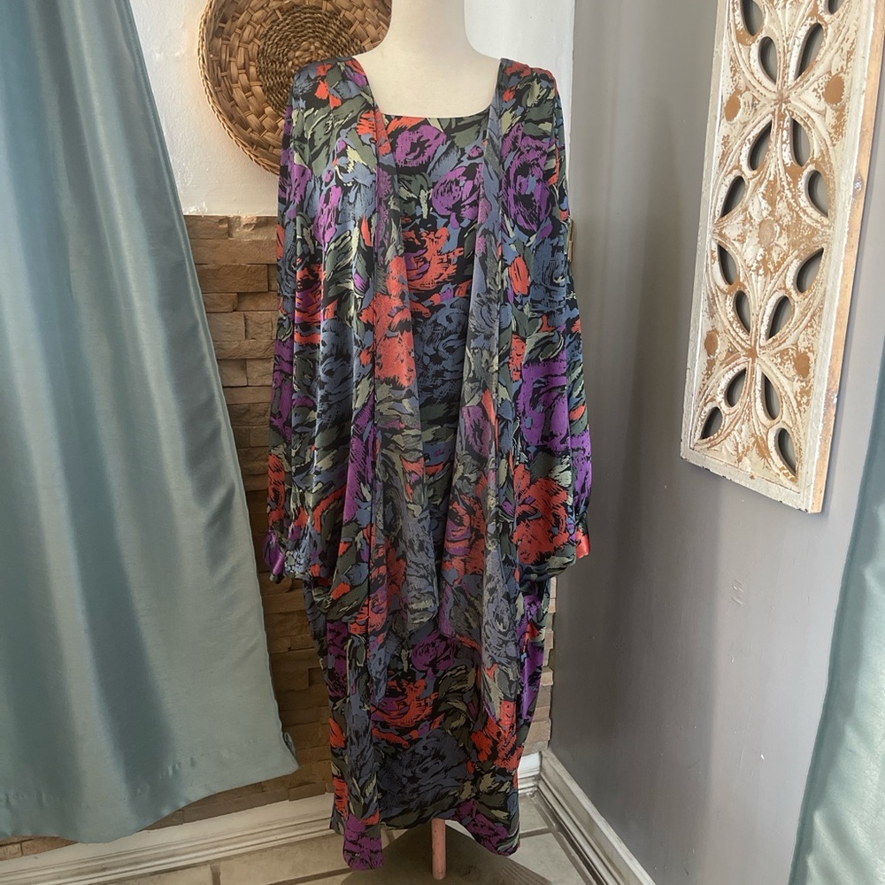 Floral Multicolor Maxi Dress